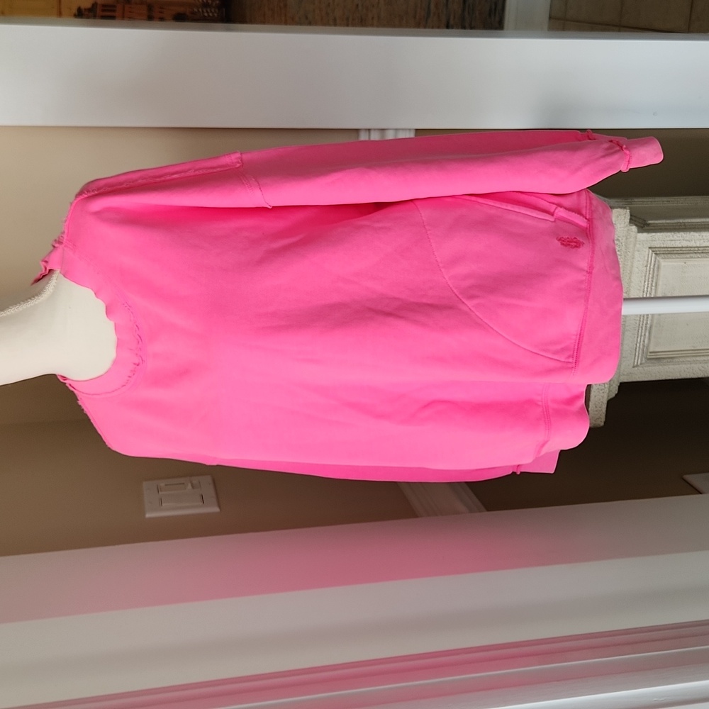 NWT ❗️ Free people houte pink oversize small S with pockets sweater - Picture 4 of 16